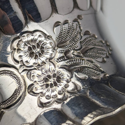 英国ヴィンテージ シルバープレート製 ナプキンリング 6個セット